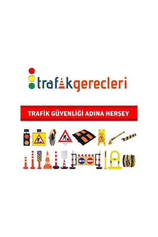 Esnek Şerit Ayırıcı Eko İleri Trafik Delinatör 75 CM 10 Adet