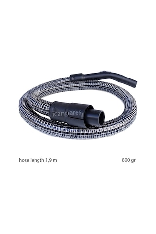 Fakir Veyron Turbo Süpürge Çelik Telli Emici Başlığı Boru Filtre