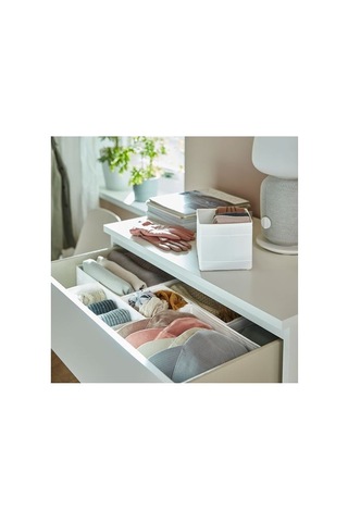 Ikea Skubb 6 Parça Çekmece İçi Organizer Seti 14 X 14 X 13 / 28 X 14 X 13 / 28 X 28 X 13 Cm Beyaz