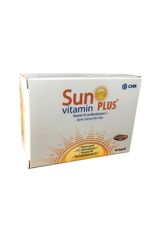 Sun Vitamin Plus 60 Kapsül
