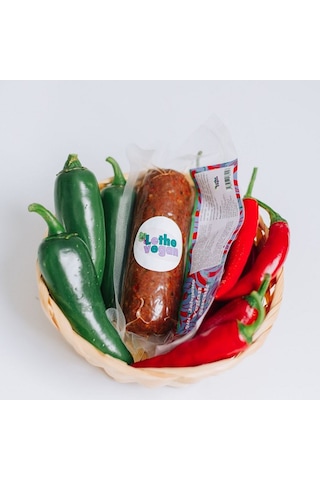 Lethe Şili Jalepenolu Vegan Sucuk 150gr-3165