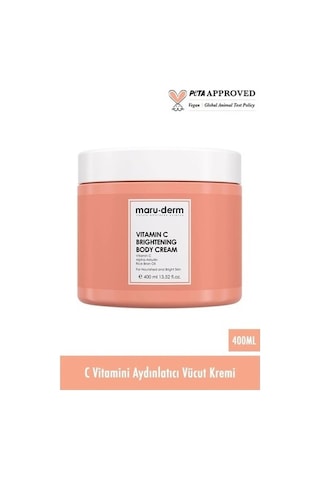 Maruderm Vitamin C Brightening Body Cream 400 Ml W