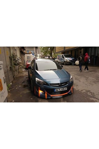 Opel Astra J Makyajlı Custom Ön Ek (Plastik)