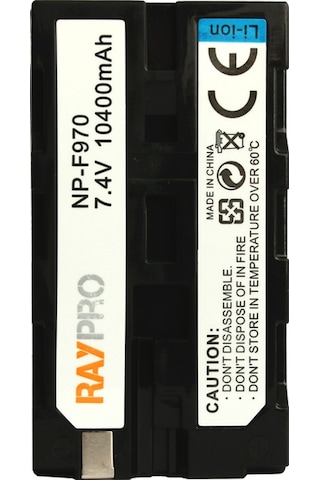 Sony Kameralar Ve Led Işıklar Için Np F970 Batarya Pil