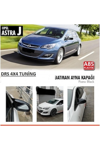 Opel Astra J (2009 - 2015) Sedan Batman Yarasa Ayna Kapağı (parlak