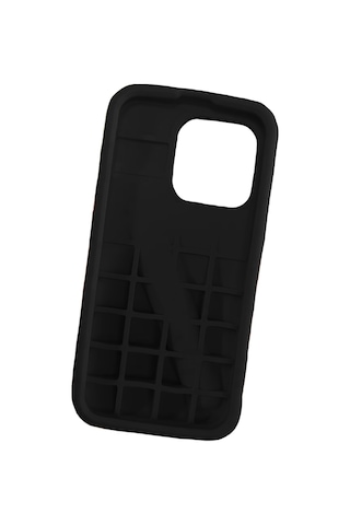 Apple Uyumlu iPhone 15 Pro Max Kılıf Lips Seri Silikon Kapak Lip Gloss Siyah Sadece Kılıf