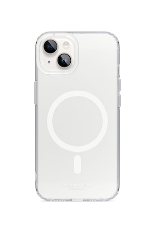Vonmahlen Apple Uyumlu iPhone 15 Plus Tpu Şeffaf Magsafe Kılıf