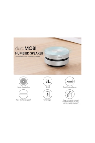 Geeksen Duramobı Kemikiletimli Tws Radyo Mikrofonlu Mini Hoparlör - Taşınabilir, Manyetik, 115db, Usb-c Şarjlı Siyah Portatif Ses Cihazı