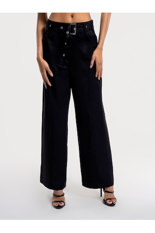 LOFT Straight Leg Kadın Pantolon Lf2035101 Q1.v1 Siyah