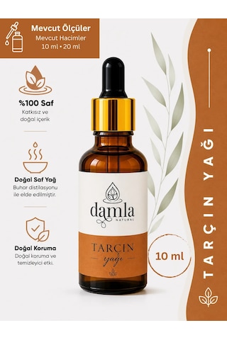 Biodamla Natural Tarçın Yağı 10 Ml