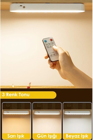 Trendpoint Kumandalı Dokunmatik Çalışma Lambası Usbli Taşınabilir Led Aydınlatma