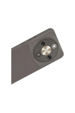 Huawei Honor Magic 8 Lite Auto Focus Karbon Kapak - Gri Düz Renkli
