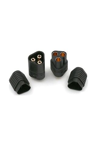 MT60 3 Pin Dişi Erkek Konnektör Soket Çift Amass 3.5mm 12Awg RC Esc Motor