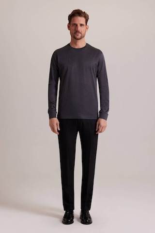 Ysf Erkek Gri Bisiklet Yaka Sweatshirt