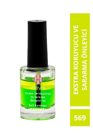 Tırnak Ve Sararma Önleyici Jel & Nail Hardener And Yellow 11 Ml Rv569