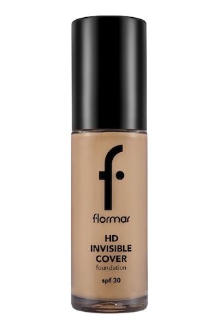Flormar Doğal Bitişli Fondöten- Invisible Cover HD Fdt. - 100 Medium Beige - 8682536059138