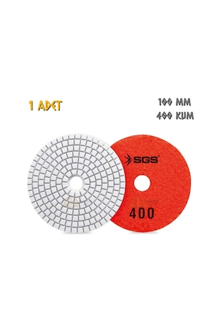 Sgs Elmas Polisaj Pedi Mermer-granit-fayans - Islak - 400 Kum - 1 Adet
