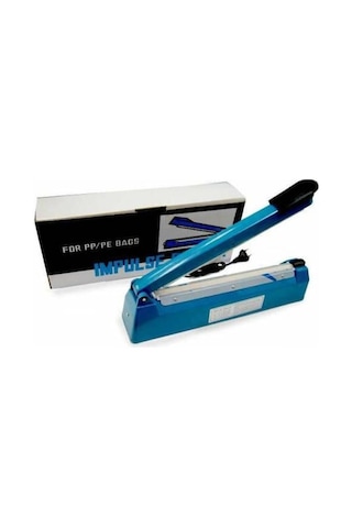 Poşet Ağzı Kapama Yapıştırma Makinası 30Cm Plastik Gövde