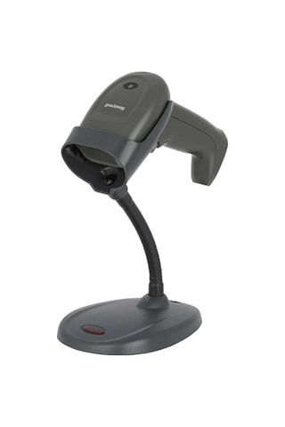 Hh490-r1-1usb-1-r Kablolu Karekod 1d/2d Ayaklı Barkod Okuyucu