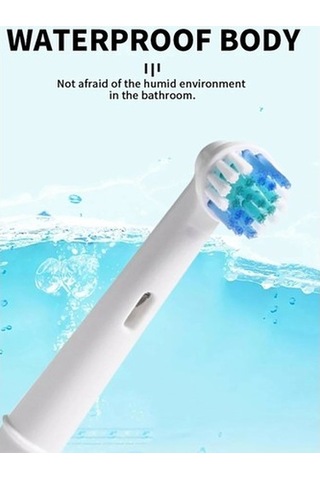 Lovyco Floss Action 4’lü Oral-B Uyumlu Dış Fırçası Yedek Başlığı