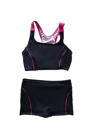 Endeep Kız Çocuk Şortlu Siyah Yüzücü Bikini Takımı Siyah Endeep Kız Çocuk Şortlu Siyah Yüzücü Bikini Takımı Siyah