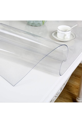 Argezemin Pvc Kalın Kaymaz Masa Örtüsü Koruyucu