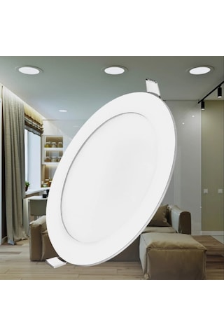 Braytron Sıva Altı Led Spot Beyaz Gövde 3W 6500K Yuvarlak Bp01-3