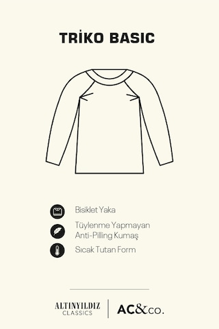 AC&Co / Altınyıldız Classics Altinyildiz Classics Erkek Kiremit Standart Fit Normal Kesim Bisiklet Yaka Triko 4A4923100001KMTXL Kiremit