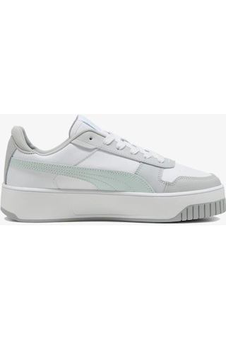 Puma Carina Street 389390 43 Kadın Sneaker Ayakkabı Beyaz Yeşil 36-40 Beyaz - Yeşil