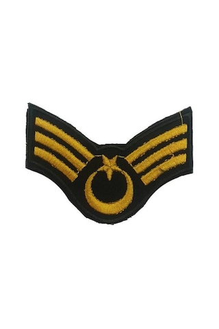 Astrid T Premium Askeri Sembol Unvan Nişanı Resmi Teçhizat Single Sword Jandarma Asayiş Harici Nakış Rütbe Çok Renkli