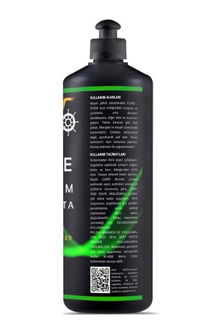 Netfer M-2000 Marin Çizik Giderici Tekne Pastası 1 L