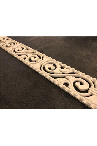 Dekoratif Boyanabilir Işlemeli Duvar Bordürü 10,5 100 Cm