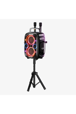 M427 Premium Çift Mikrofonlu 650w Ekstra Bas Bluetooth Hoparlör