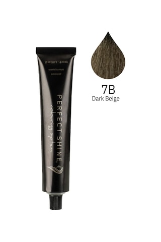 Perfect Shine Permanent Profesyonel Saç Boyası 100 ML Koyu Bej Kumral Mat Kumral Beige