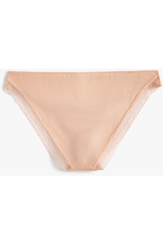 Koton Pamuklu Brief Külot Dantelli Normal Bel Pembe 4slk30148mk 4SLK30148MK278 Gül