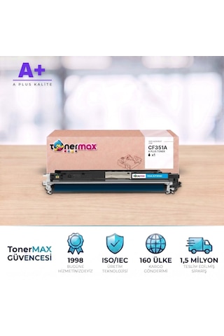 Hp 130a Cf351a Mavi Uyumlu Toner A Plus / Color Laserjet Pro Mfp M176 / M177