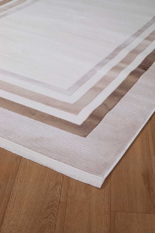 Voyage %100 Akrilik Yumuşak Dokulu Halı Kilim Salon Mutfak Koridor Yolluk Dokuma Makine Halısı Ac-211 Kahve