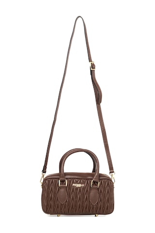 D223 Chocolate Portföy Çantası Kadın Cecıle Piumelli Milano Bag D223 Chocolate