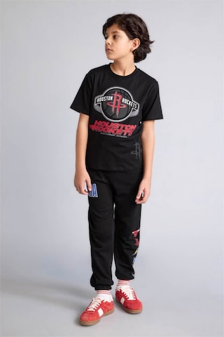 Defacto %100 Pamuk Nba Houston Rockets Tişört Erkek Çocuk G7619a826smbk81 Siyah-bk81