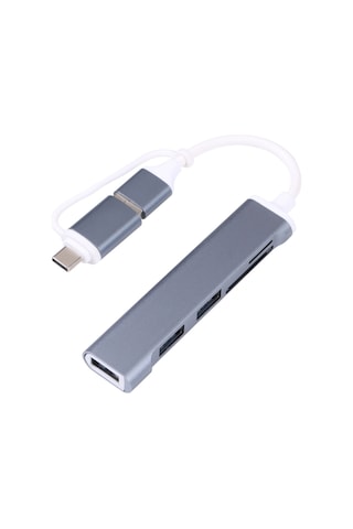Type-c Usb 3.0 Sd Tf Kart Okuyucu 3x Usb 3.0 Hub Çevirici A807