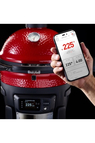 Kamado Joe Konnected Joe Dijital Seramik Kömürlü Barbekü Kömürlü Mangal