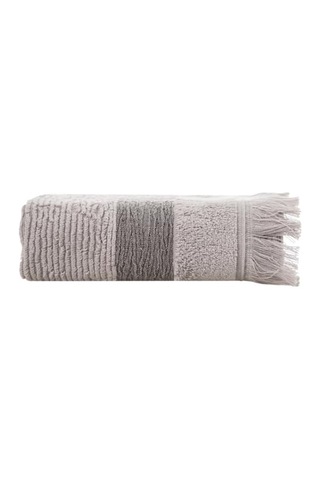 Borla Gri El Havlusu 30x50 Cm Çok Renkli