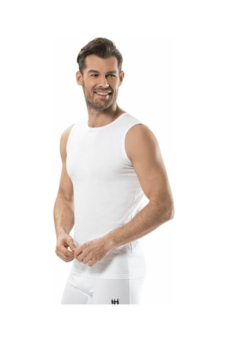 Jiber Erkek Sıfır Kol Fanila 3'Lü Paket- 126