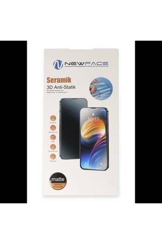 Newface Xiaomi Redmi 13 4g 3d Antistatik Mat Seramik Nano Ekran Koruyucu