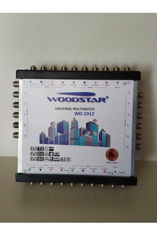 Woodstar Wd-1012 Dıseqc Multıswıtch Uydu Santrali