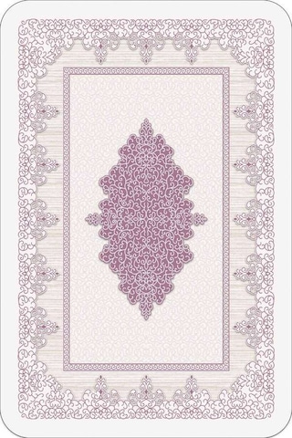 Pembe Modern Klasik Banyo Halısı Klozet Paspas Seti Bs284n11