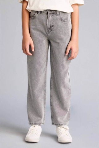 Defacto Wıde Leg Düz Paça Jean Pantolon Erkek Çocuk F8433a826smnm55 Gri-nm55
