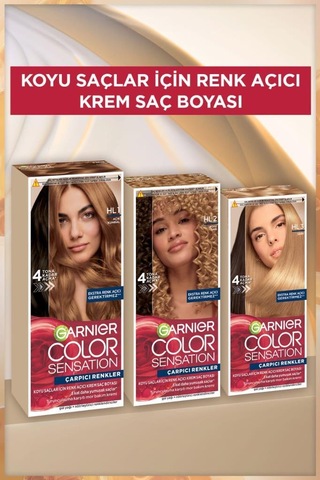 Çarpıcı Renkler Hl2 Kumral Saç Boyası, Demikit 3600542629812-10792