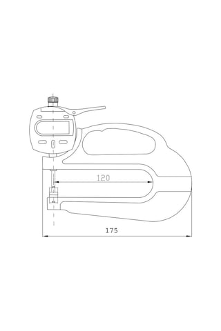 Fett AS-495020 Asimeto Saatli Kalınlık Komparatörü 0-10 MM