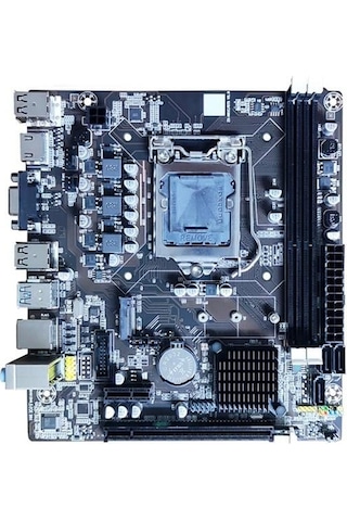 Quadro H61 B75m1 Ddr3 Sata3 Hdmı Pcıe 16x V2.0 1155p Matx